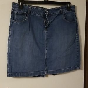 Denim skirt